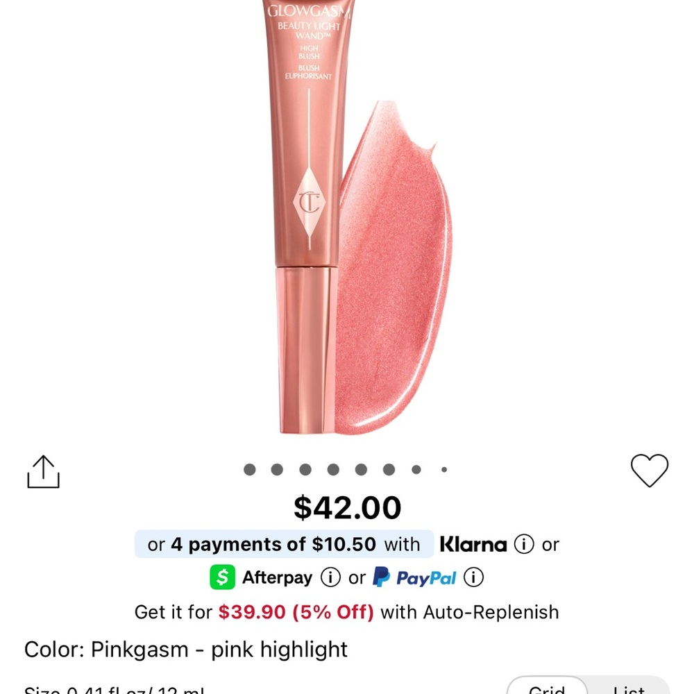 Charlotte Tilbury Beauty Light Wand - Radiant Pink
